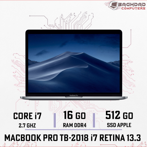 [MP2018i7] MACBOOK PRO TB 13" 2018 i7