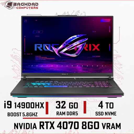 ASUS ROG Strix G18 G814JIR 4To 32Go i9 14900HX RTX