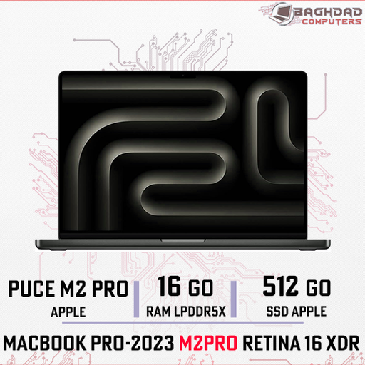 Macbook Pro 16.2 2023 (M2 Pro) 16G 512Go