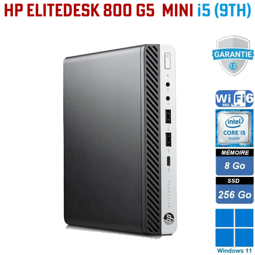 HP ELITEDESK 800 G5 i5 (9th) 8G 256G