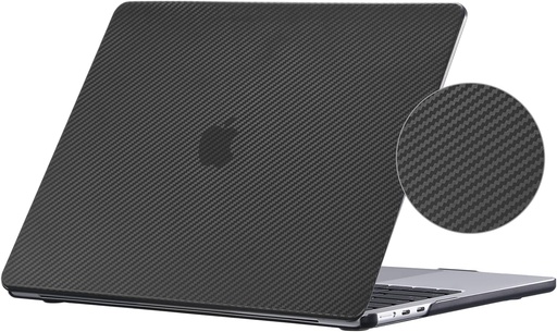 Coque en fibre de carbone pour Macbook Air 13,6 Pouces M2 M3