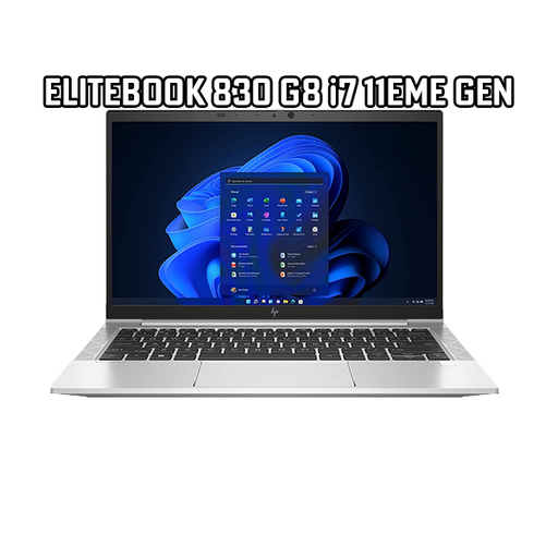 [HE830G8I711] HP ELITEBOOK 830 G8 (i7-11th) 16Go 512Go